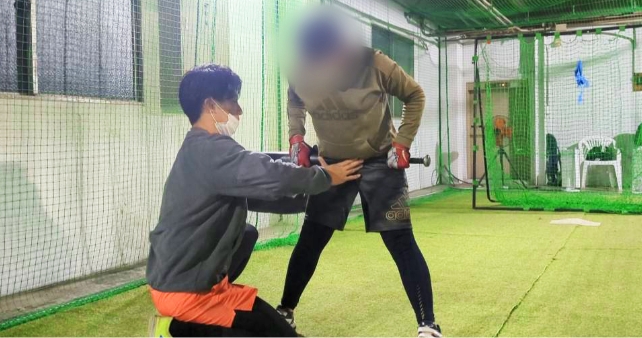 野球教室willのレッスン