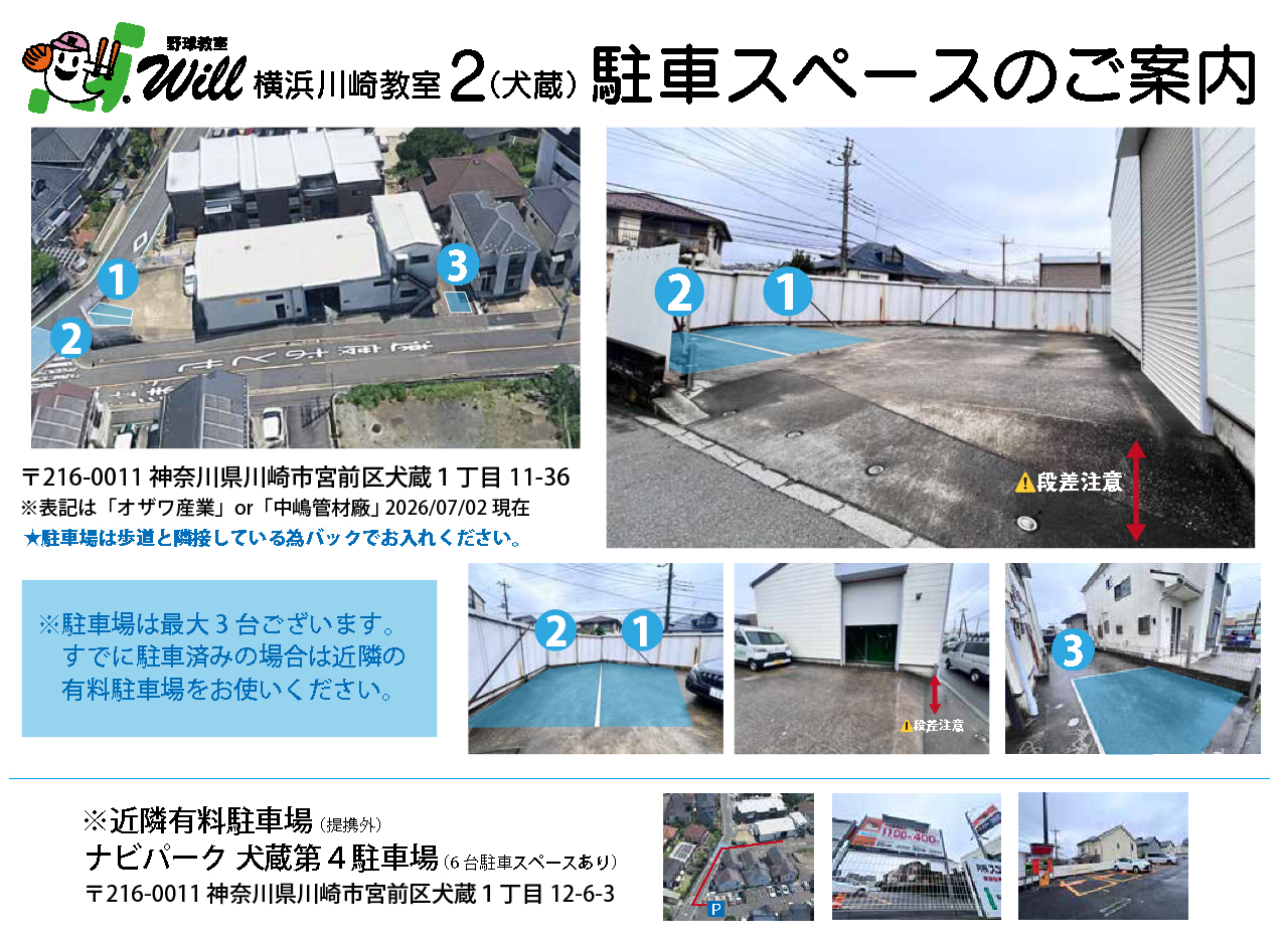 横浜川崎教室2号店地図